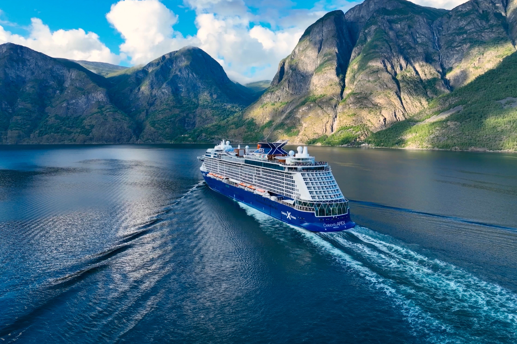 Celebrity Apex Sailing