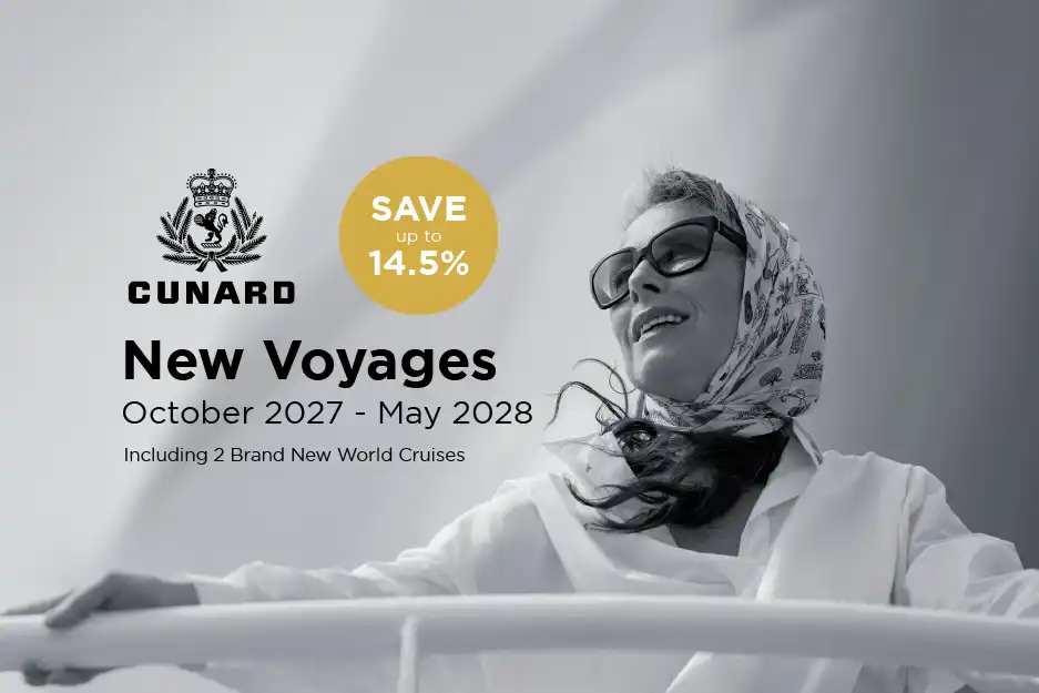 Cunard's 2027-28 Voyages
