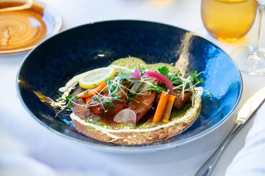 Elegant dining room on Fred. Olsen