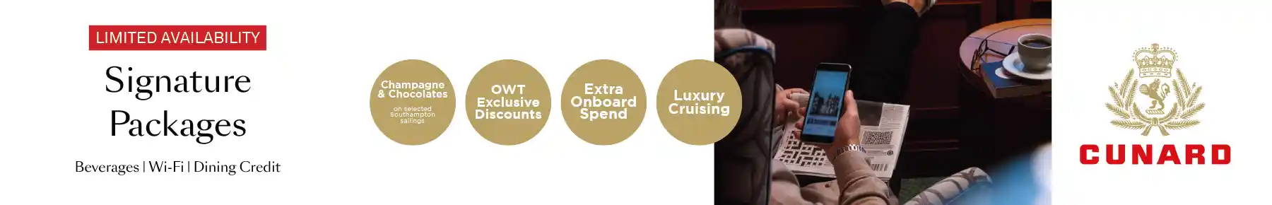 Cunard Signature Packages